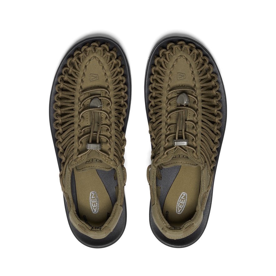 Men's UNEEK Sneaker | Dark Olive/Black