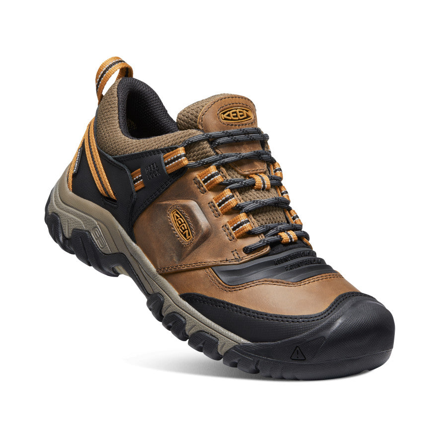 Men's Waterproof Brown Hiking Shoes - Ridge Flex WP | KEEN