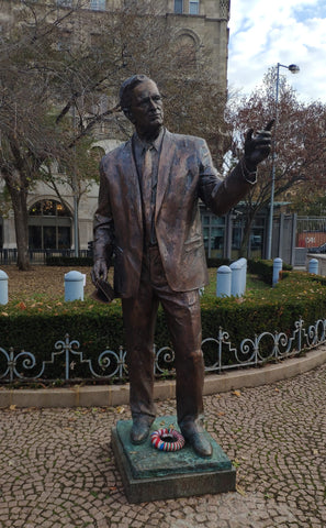 George H.W. Bush Statue Budapest