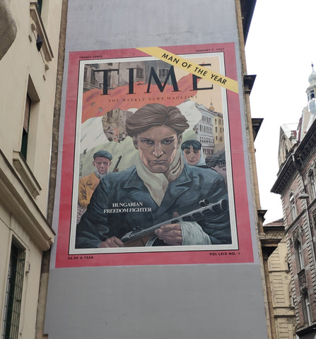 Graffiti District VII Budapest Times 1957 Man of the Year