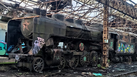 Istvántelek Train Yard Budapest