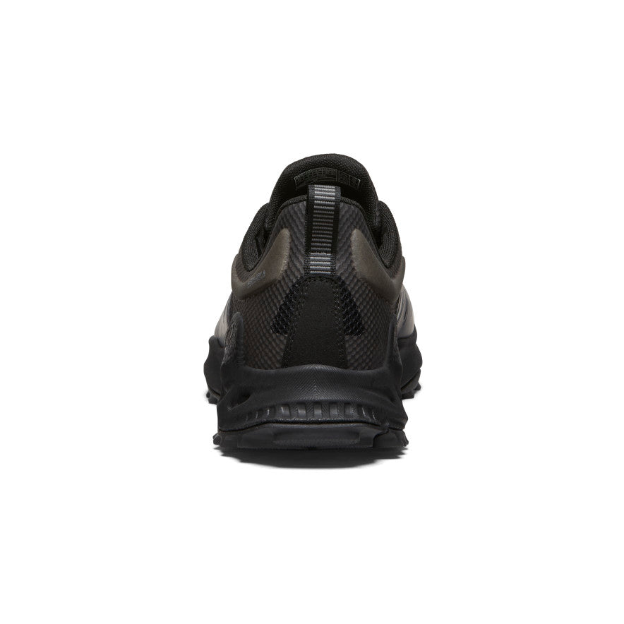 Men's Zionic Waterproof Black Hiking Shoe | Black/Steel Grey