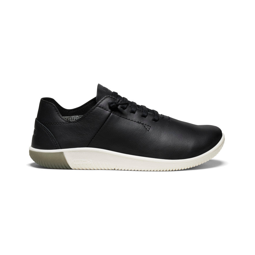 Women's Black Leather Sneakers - KNX Unlined | KEEN Footwear Europe