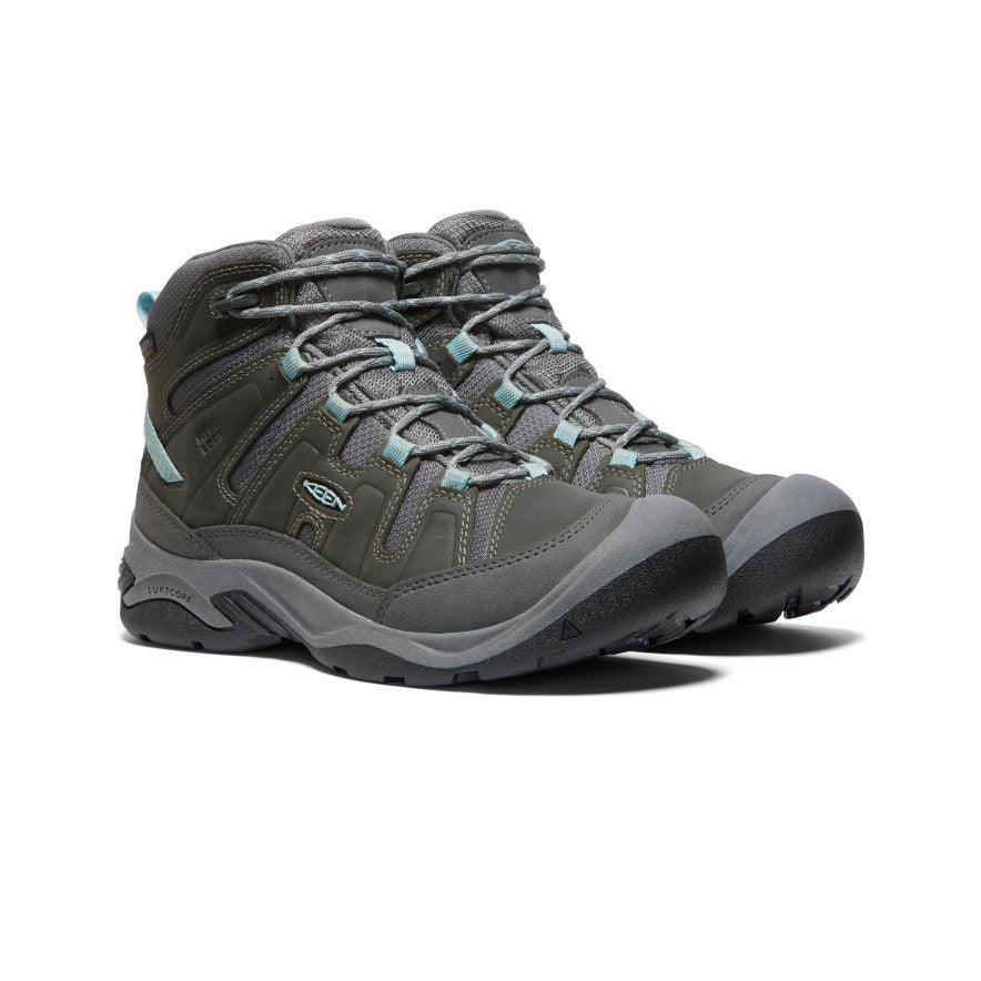 Women's Circadia Waterproof Boot Steel Grey/Cloud Blue | KEEN