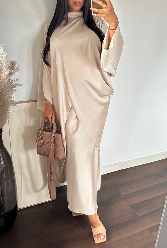Ensemble Jupe & Haut ELYSÉA | Beige