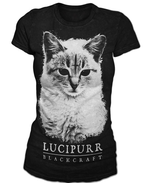 Lucipurr - Women's Tee – Blackcraft Cult