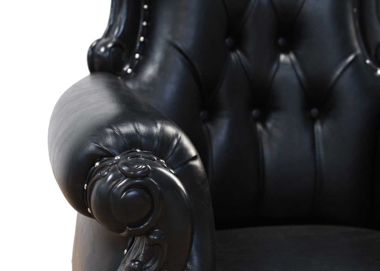 King Chair Black