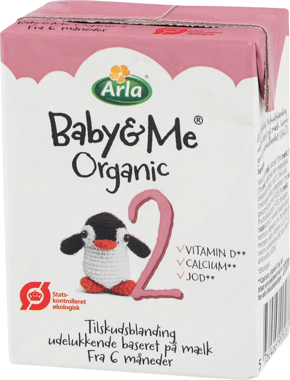 Billede af Arla Baby&Me Organic - Baby & Me 2 drikkeklar 200ml