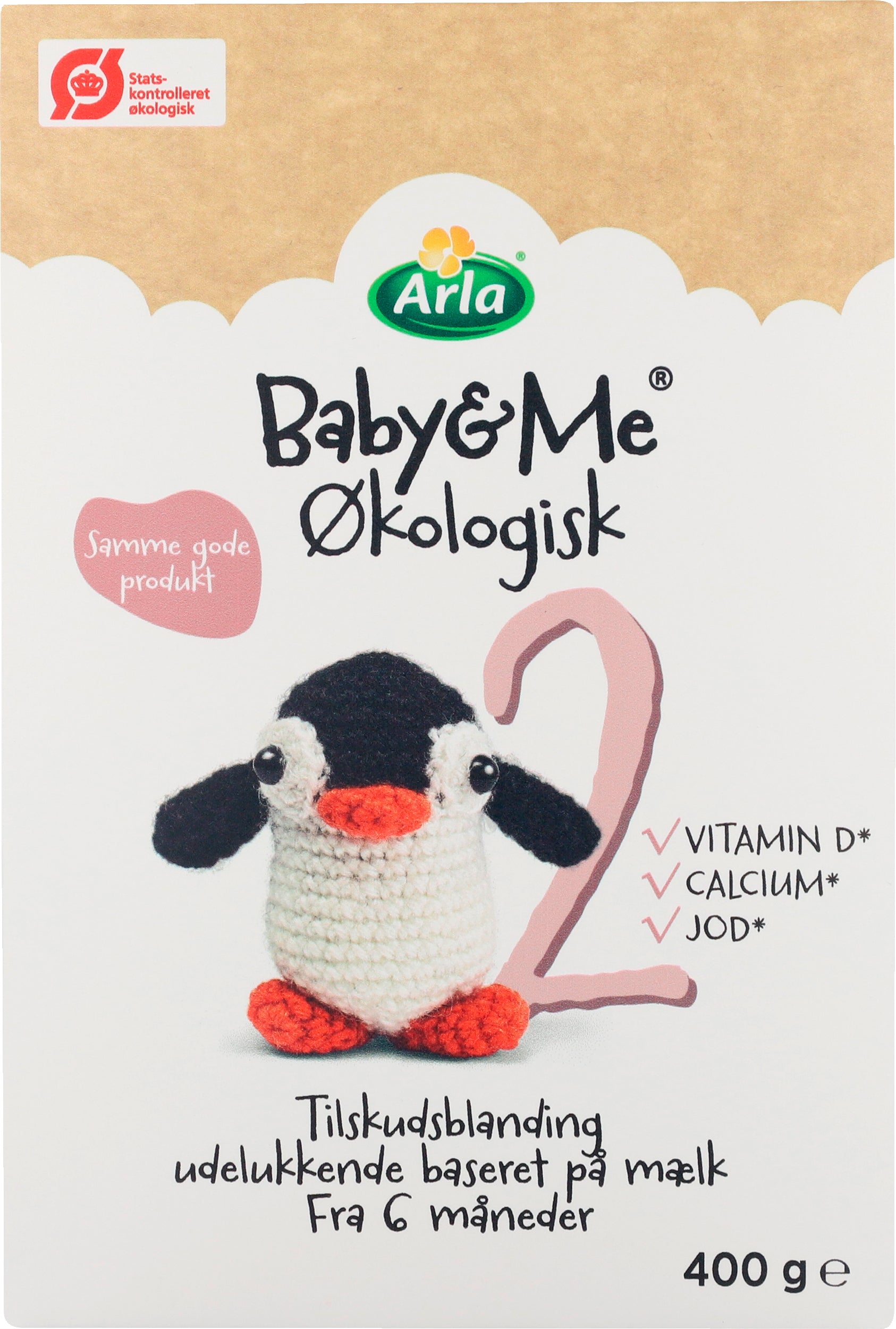 Billede af Arla Baby&Me Organic - Arla Baby&Me 2 Økologisk 400g
