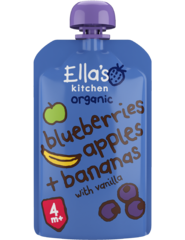Billede af Ellas Kitchen - Blåbær, æble og banan (fra 4 mdr)