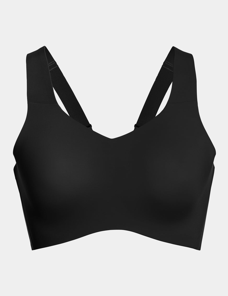 Knix HiBra 101 high support sports bra woman’s size 6 black 