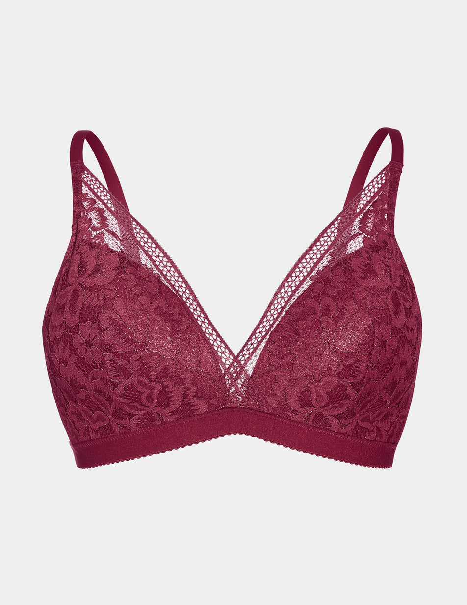 Lace Deep-V Bralette - Knix