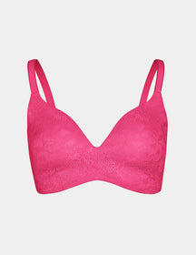 Police Auctions Canada - Women's Xing Guang Pink Lace Combo Bra