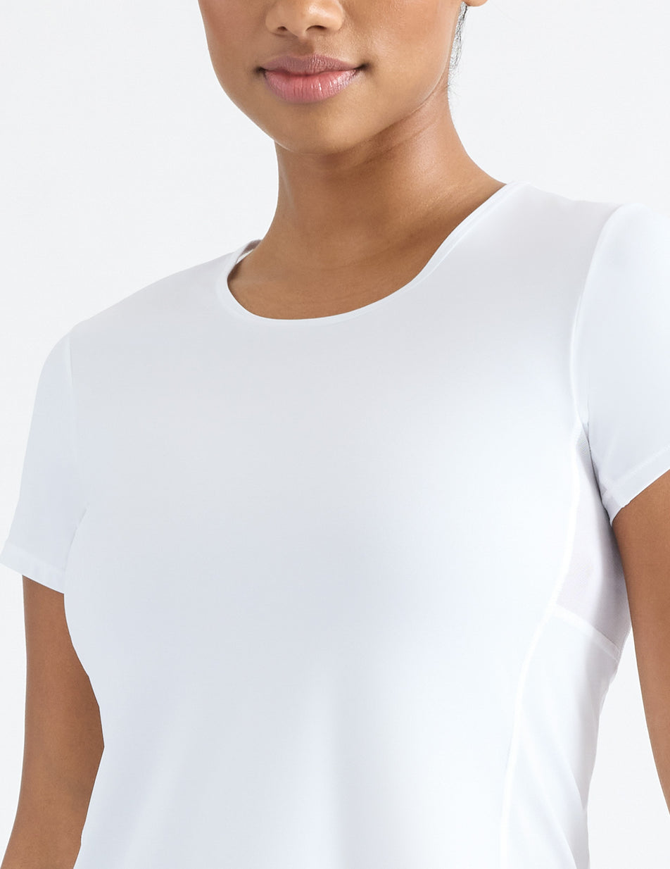 Spanx Woman Undershirt White Size Xs/s Nylon, Elastane