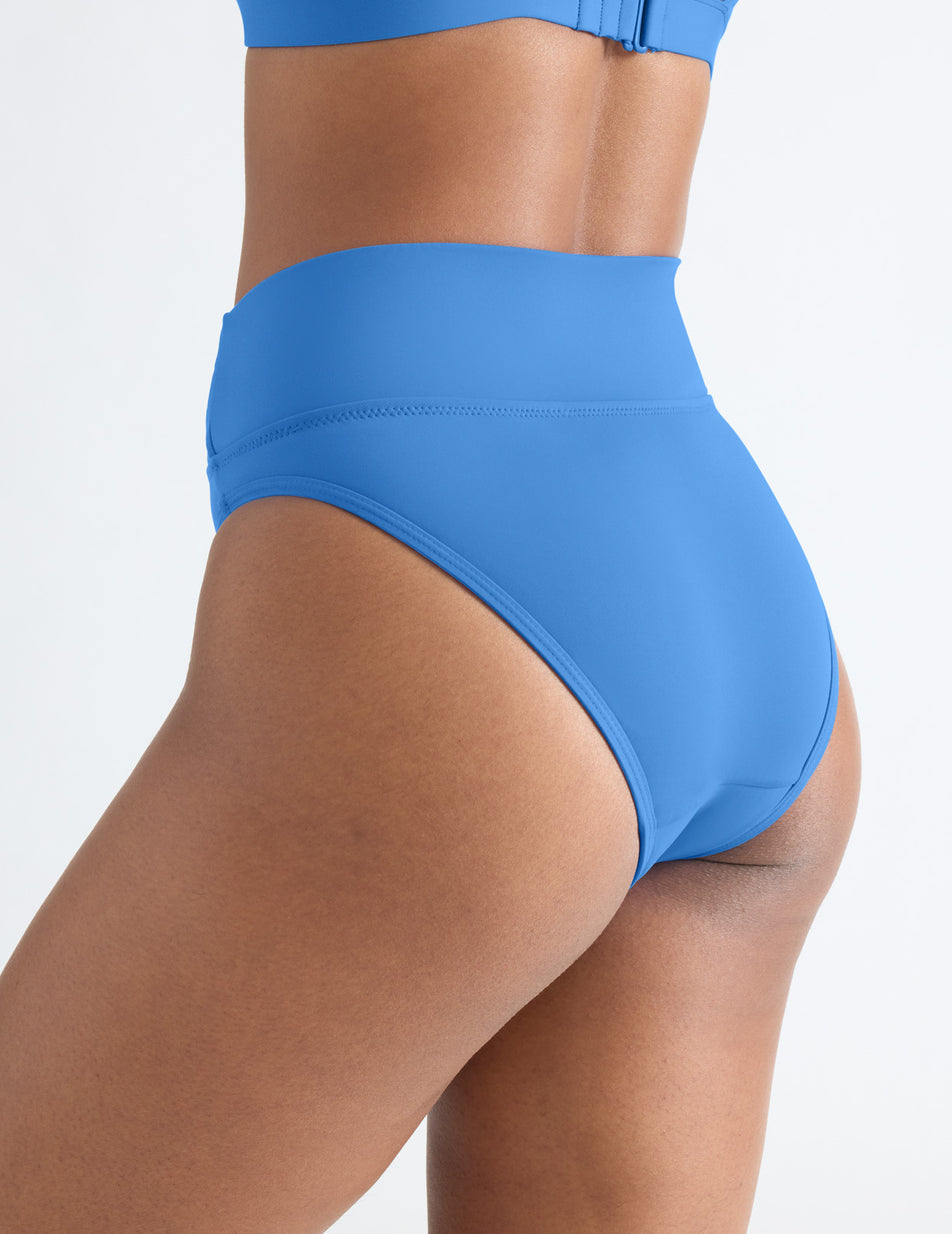 Leakproof Sculpt High Rise High Cut Swim Bottom - Knix