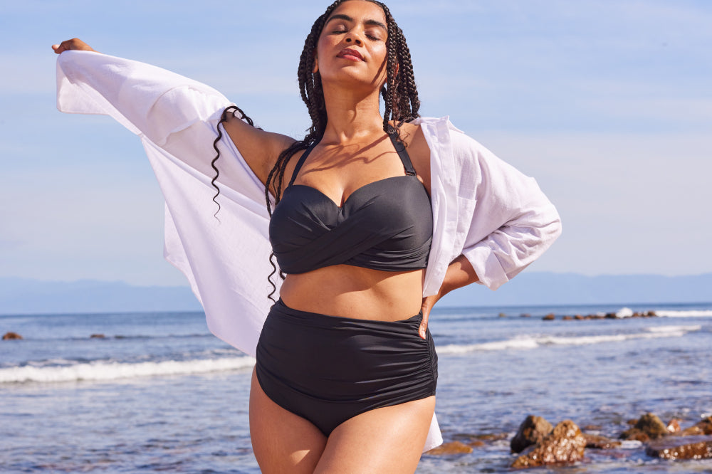 Kt by Knix: Back in Stock: Period-Proof Swim in Black