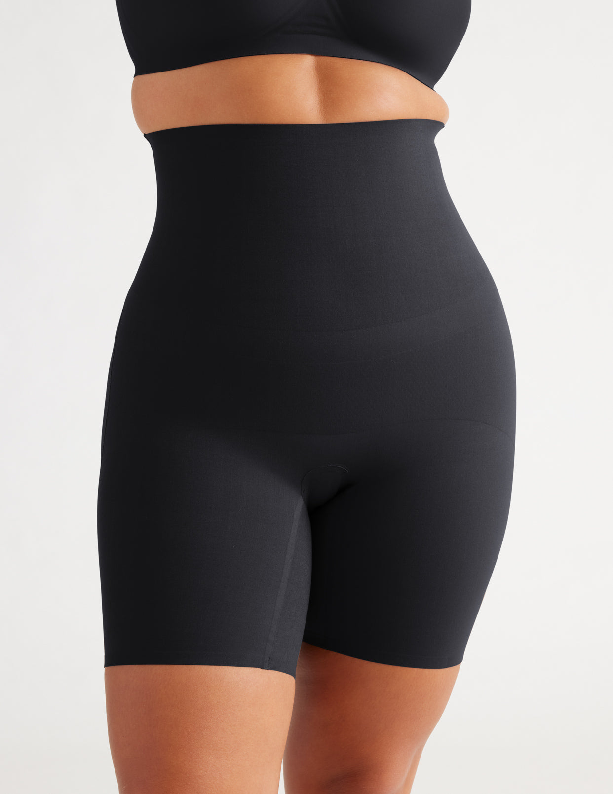 KNIX High Rise Shaper Short 🤎 #shapewear #momtok #momlife