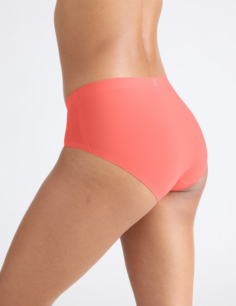 Pink No-Show Boyshort Panty