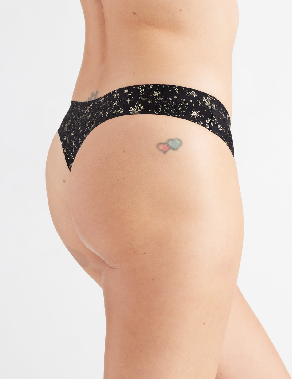 Light Leakproof No-Show Thong