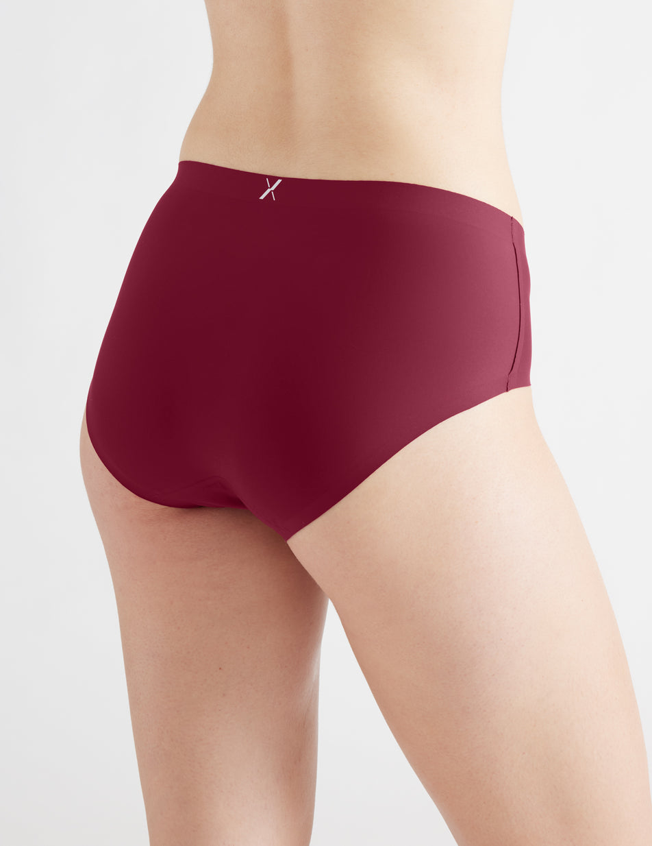 High Waist Period Undies for Winged Pads