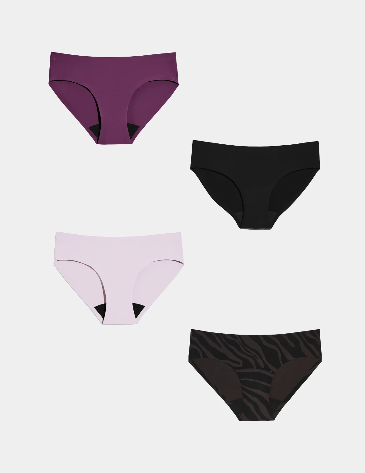 Leakproof Underwear 4-Pack - Bikini - Knix