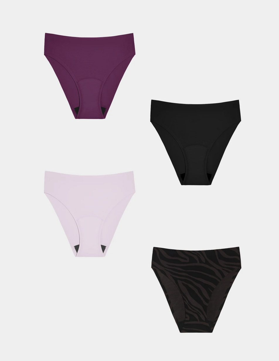 Leakproof Underwear 4-Pack - French Cut - Knix
