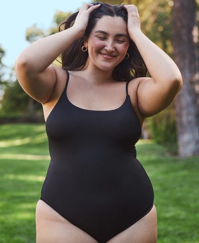 Leakproof Classic One Piece in Black