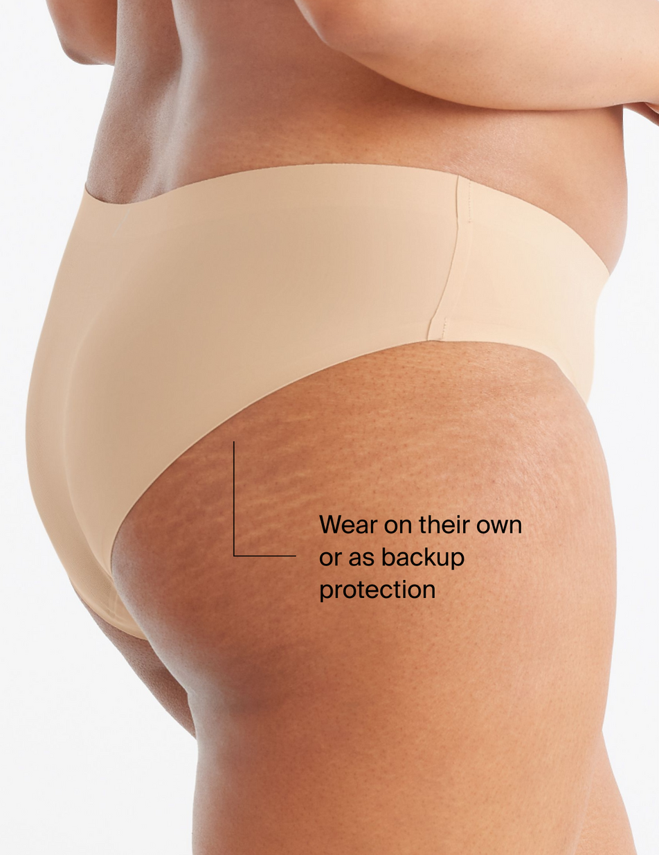 Shero LeakProof Bikini Period Underwear, Natural Odor Control & Moisture  Wicking Underwear for Women, SM, Black (2-Pack) 