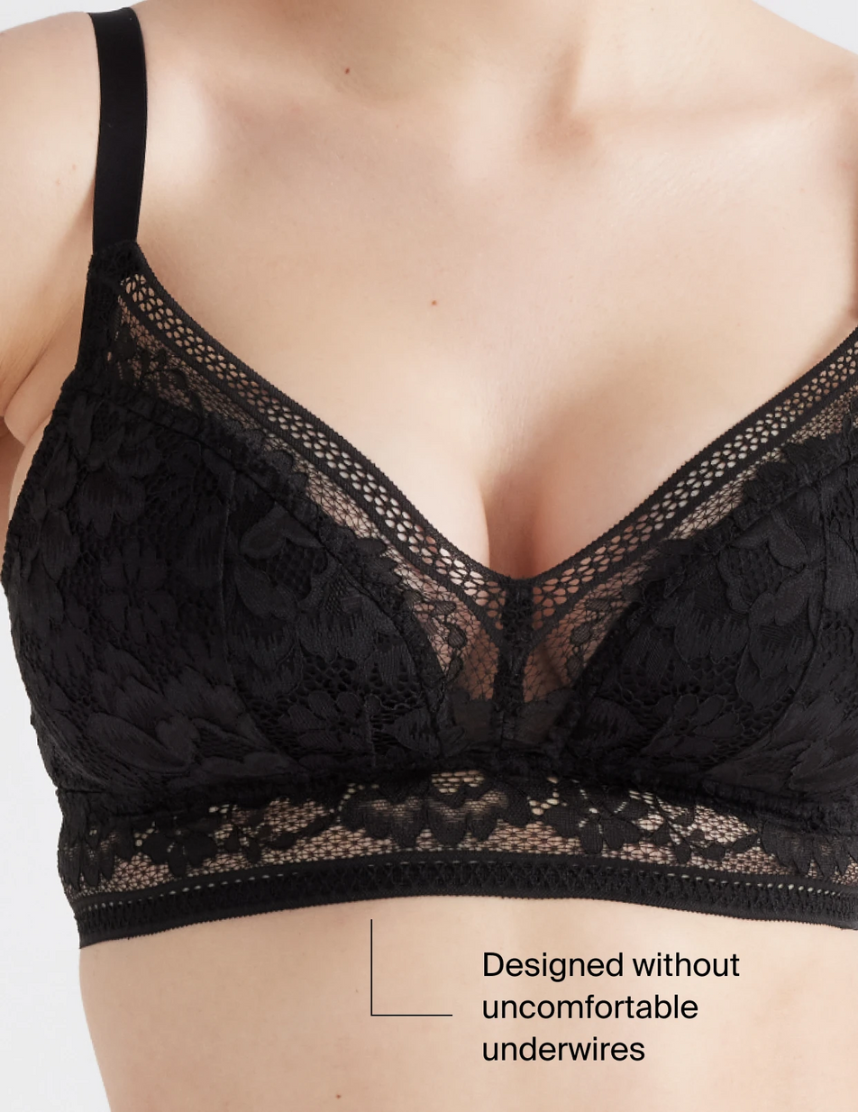 Designed without uncomfortable underwires 