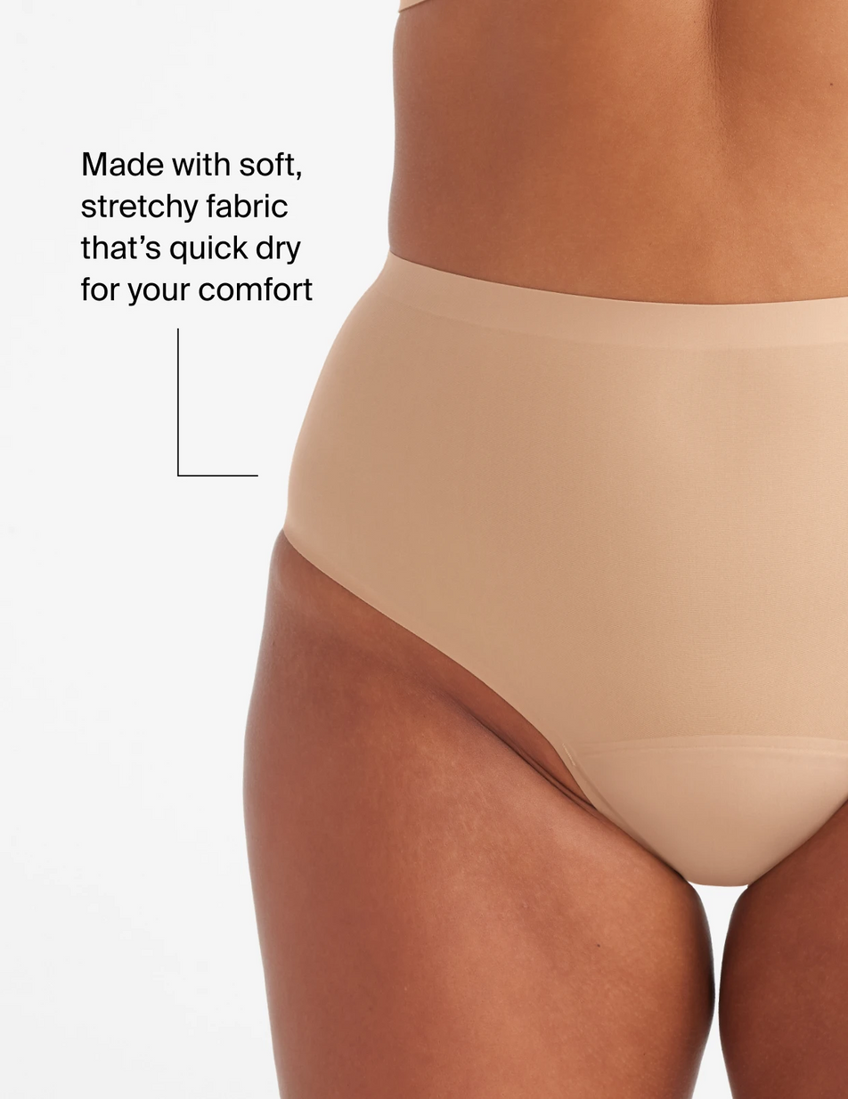 Women Menstrual Period Panties Leak Proof High Waist Cotton Briefs Underwear