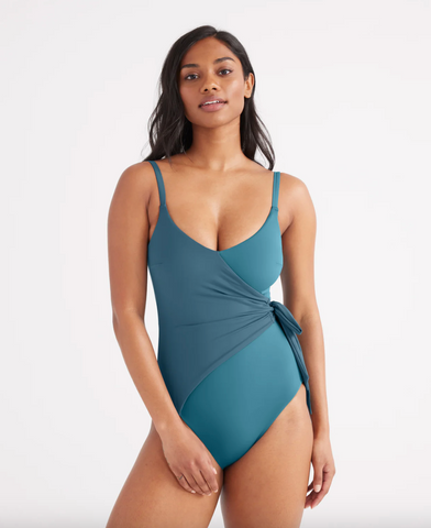 Side-Tie One Piece Swimsuit