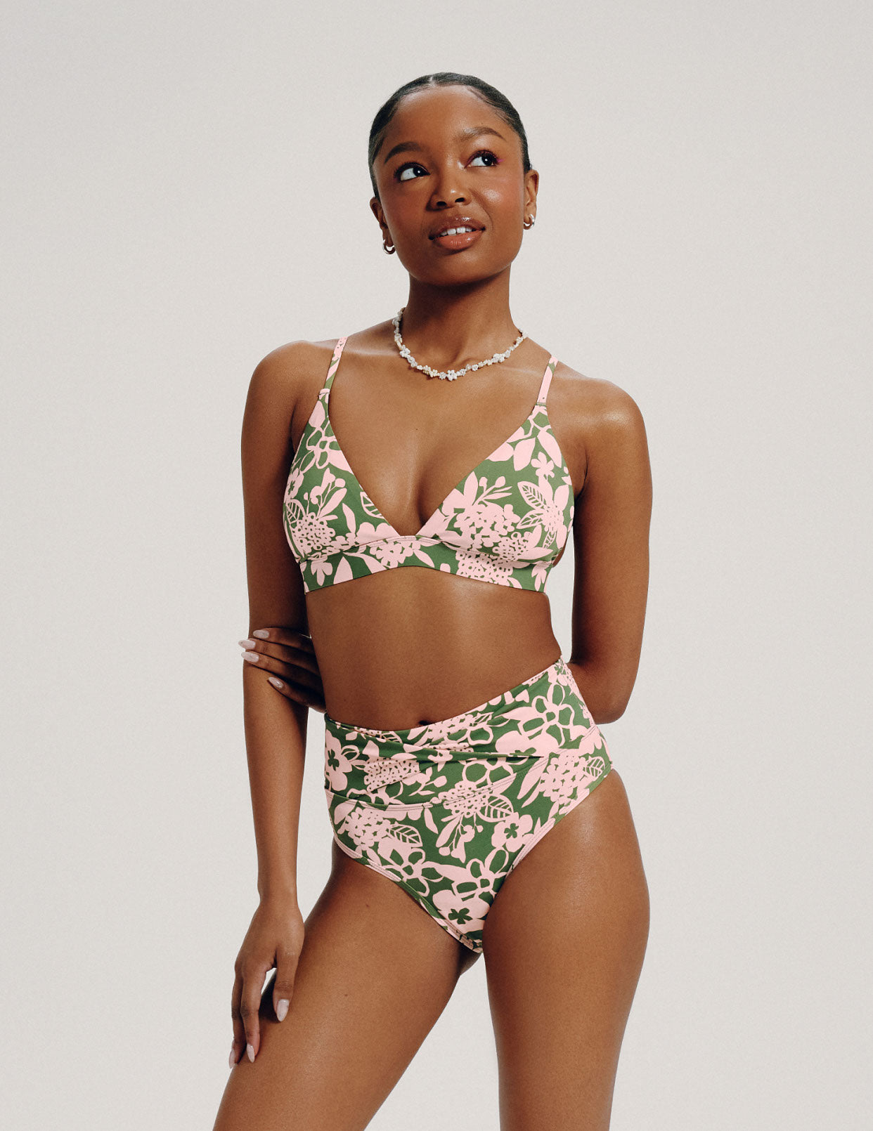 Teen Period Swim Twist High Rise Bikini Bottom