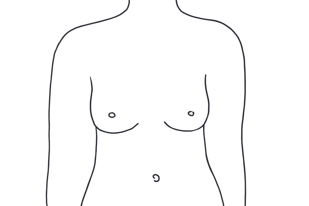 Athletic breast shapes display: full