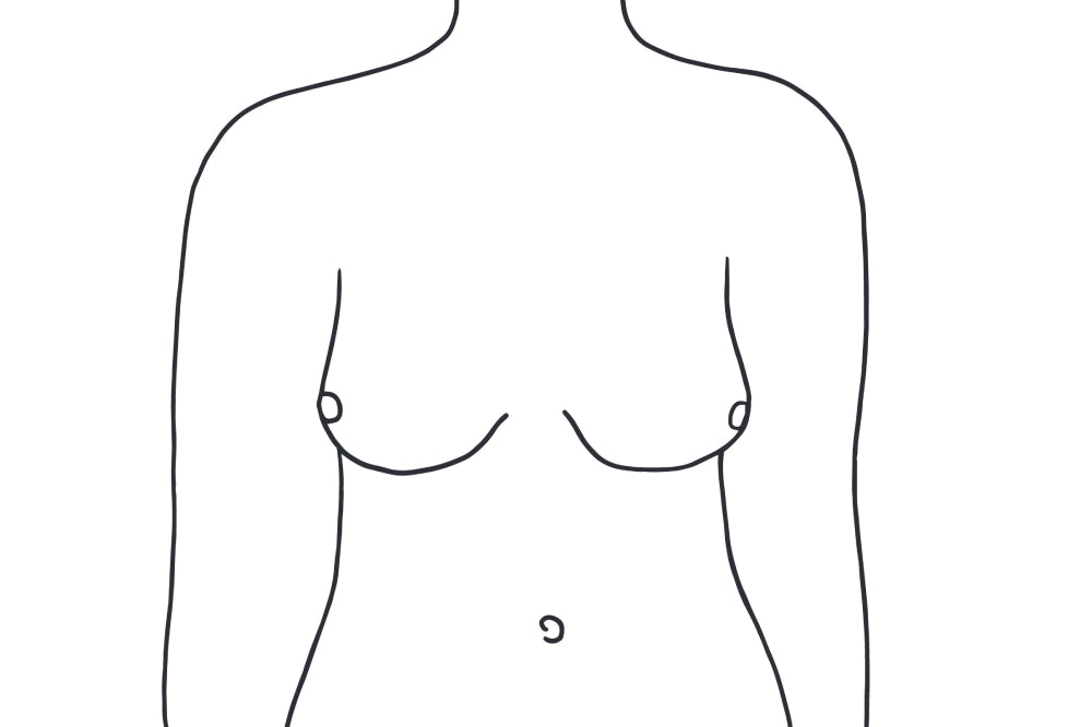 East west breast shapes display: full