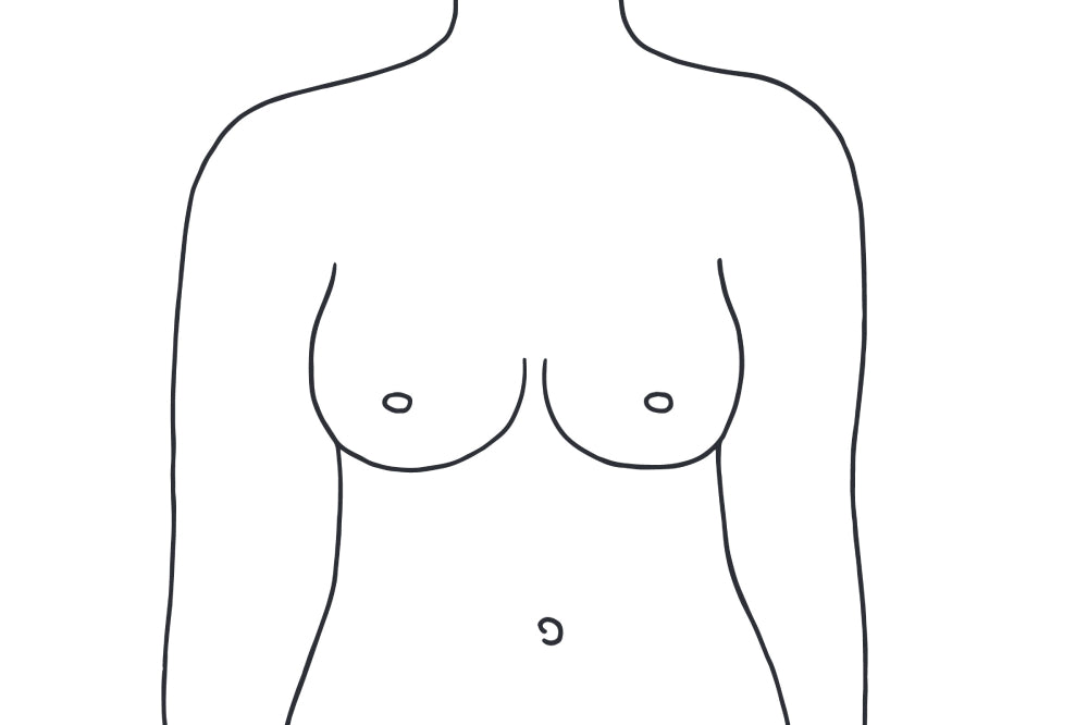 Round breast shapes display: full