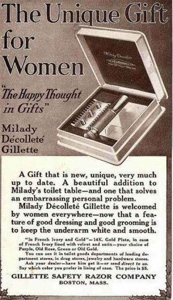 1915 razor ad display: centred