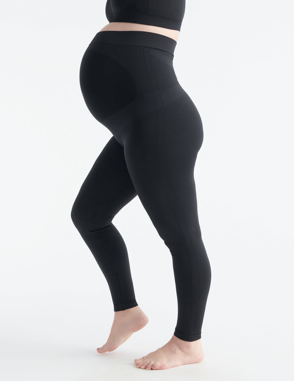 Plus Size - Maternity Legging - Fleece Lined Black - Torrid