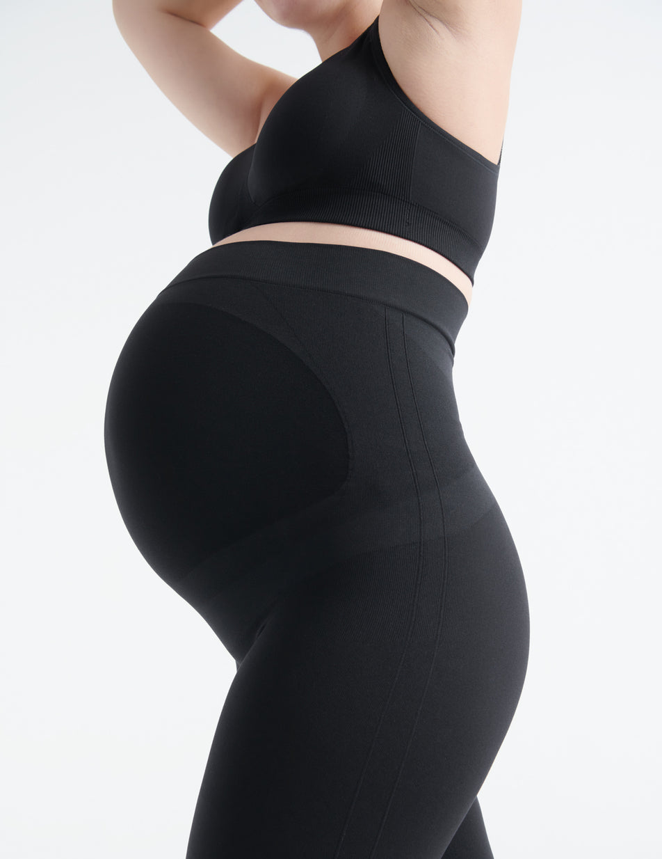 Tagoo Maternity Leggings Over The Belly Pregnancy Pants with