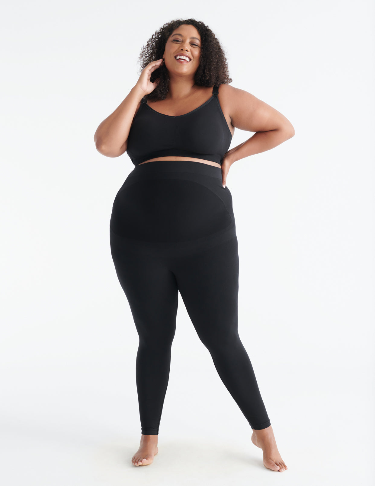 Soft Maternity Compression Leggings | HATCH Collection