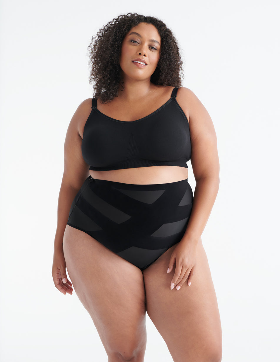 KNIX High Rise Shaper Short 🤎 #shapewear #momtok #momlife #knixamba