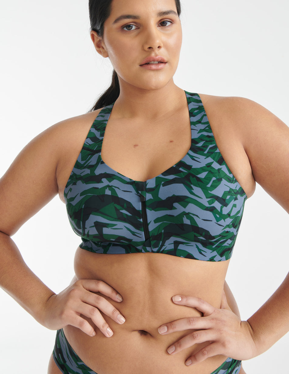 Catalyst Front Zip Sports Bra