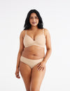 Chinthiya has 42" hips and wears a Knix size L 