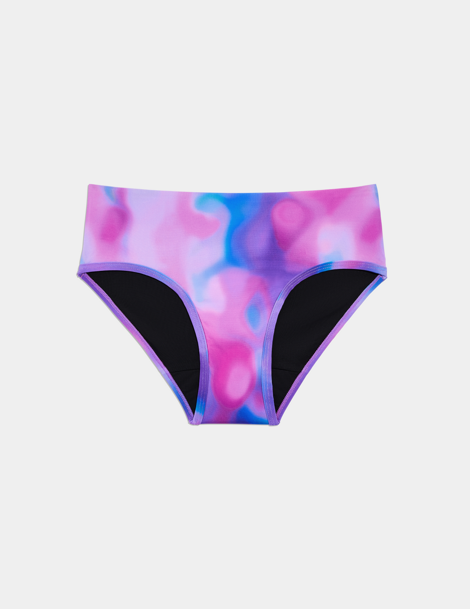 Leakproof Full-Coverage Bikini Bottom, Period Swimwear for Teens
