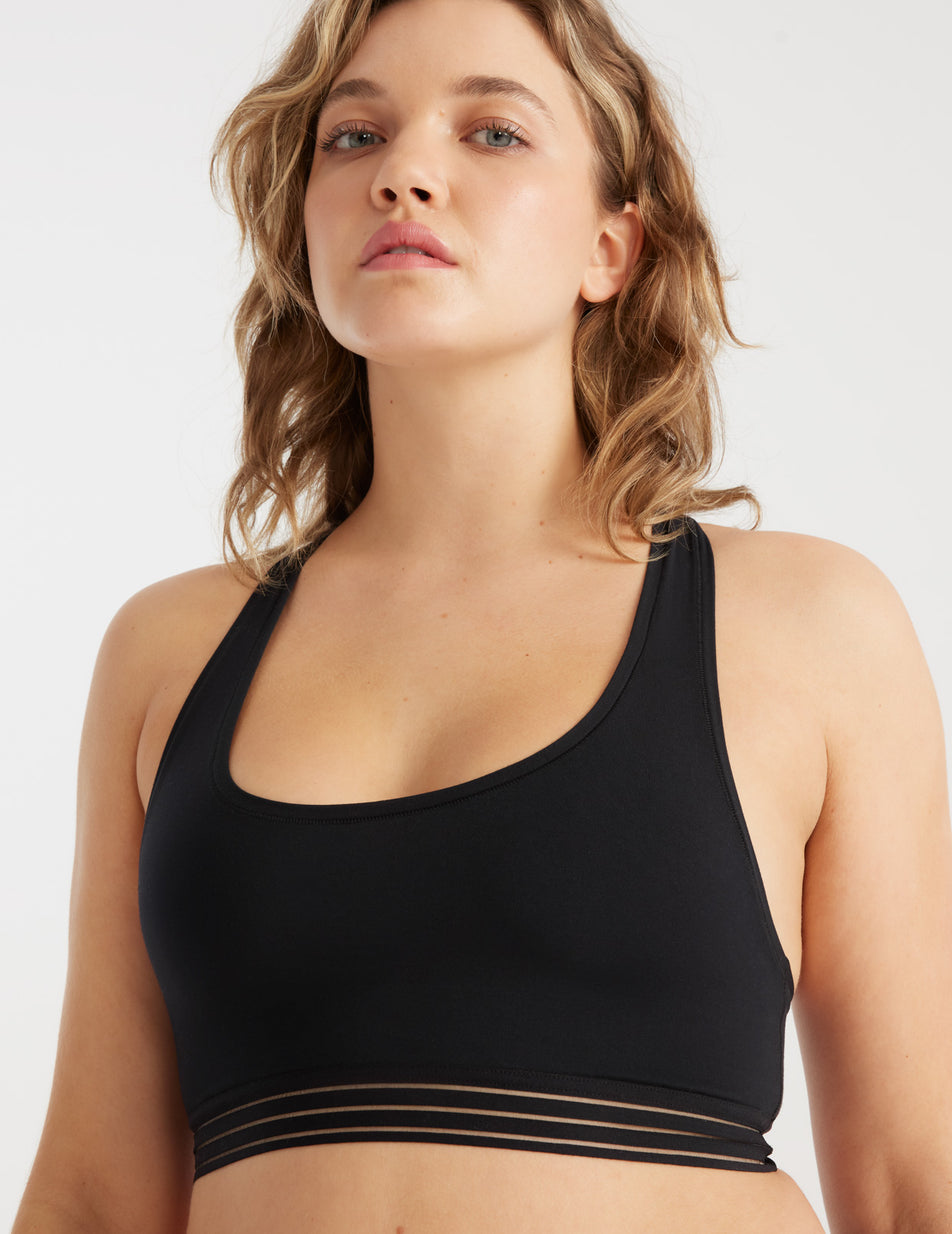 Knix LuxeLift Pullover Bra Black Size XL - $29 (50% Off Retail) New With  Tags - From Ethel