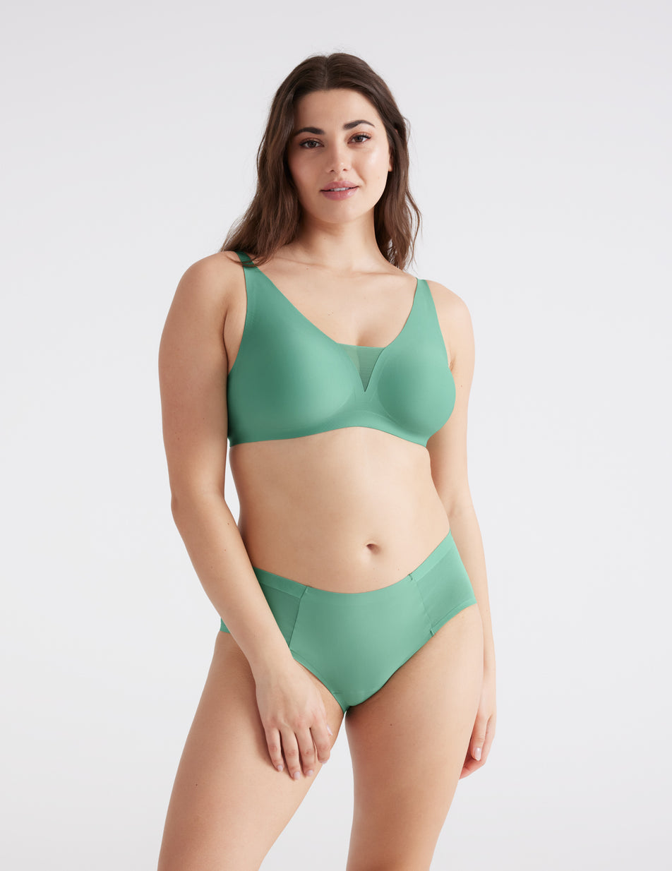 KNIX Leakproof Shadow Mesh High Rise - Period Underwear for Women -  Pistachio, X-Large (1 Pack) at  Women's Clothing store