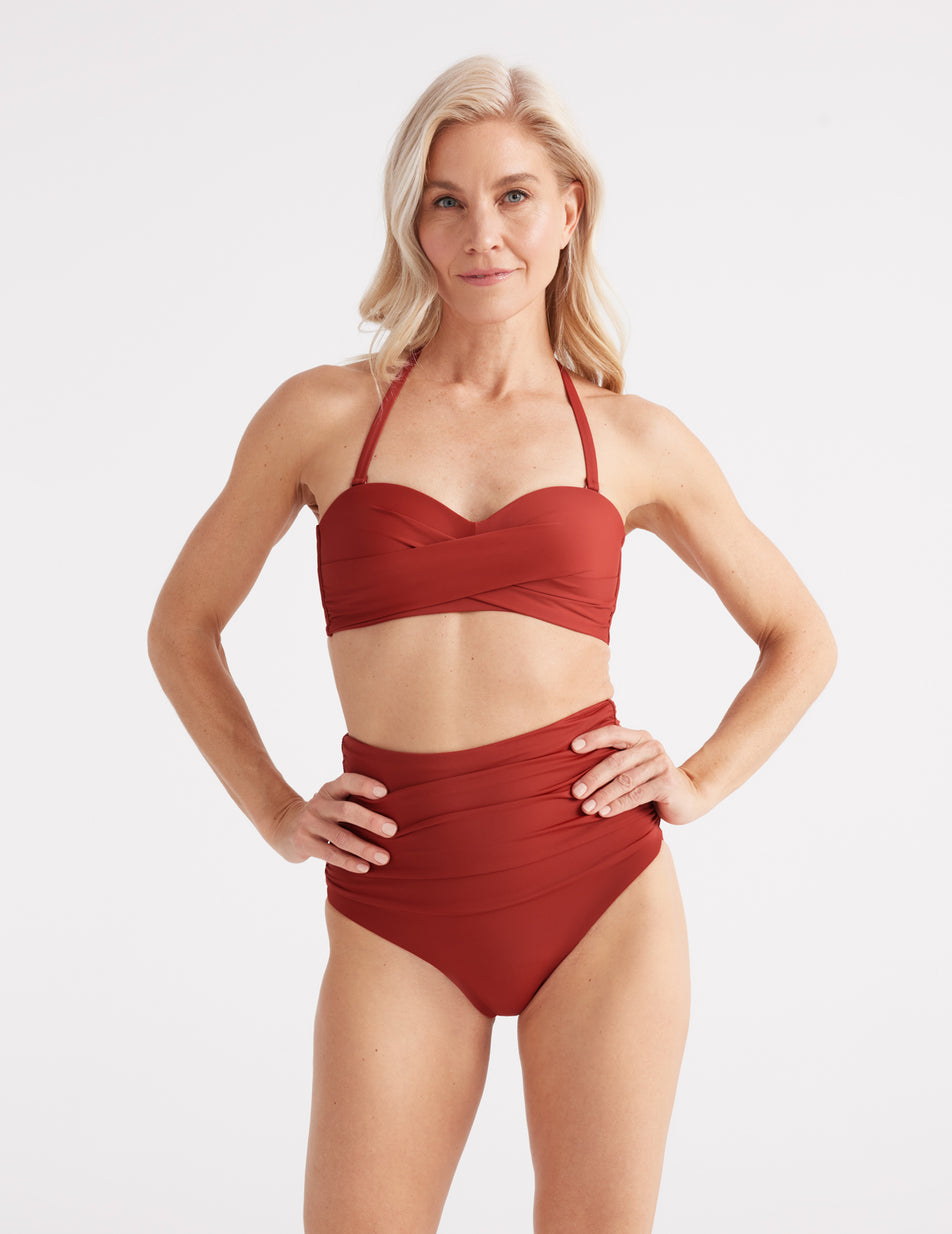 Ultra High Rise Bikini Swim Bottom