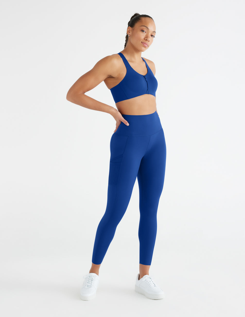 Next-to-Naked Cropped Legging - Rich Cobalt