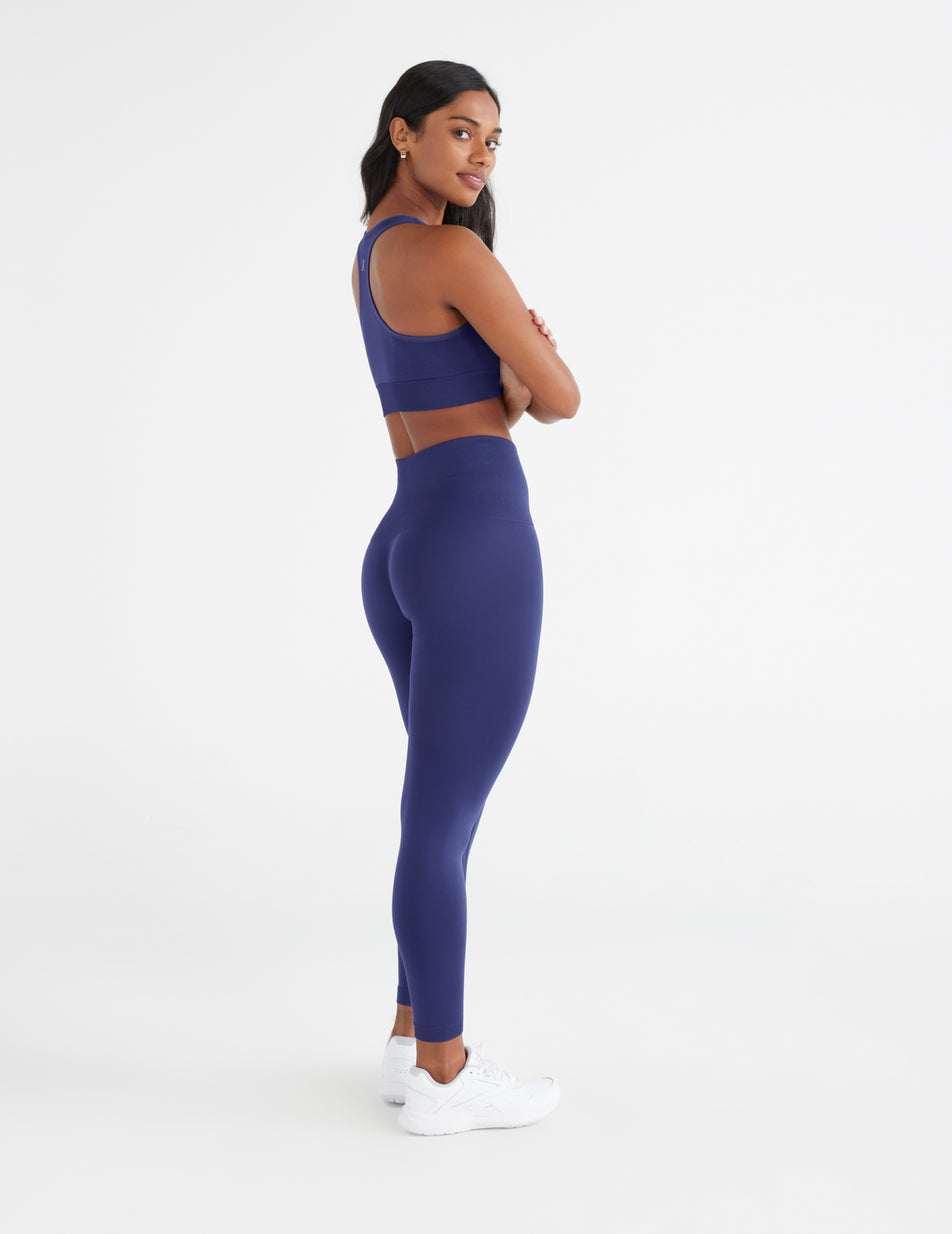 SO NWT Kohl's Juniors' Women's Blue Seamless Ribbed Workout