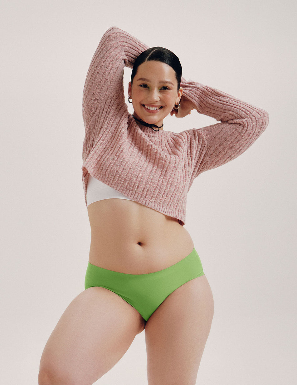 Buy the Teen Super Leakproof Underwear Bikini - Leakproof Bikinis for Teens  | KT by Knix - Knixteen