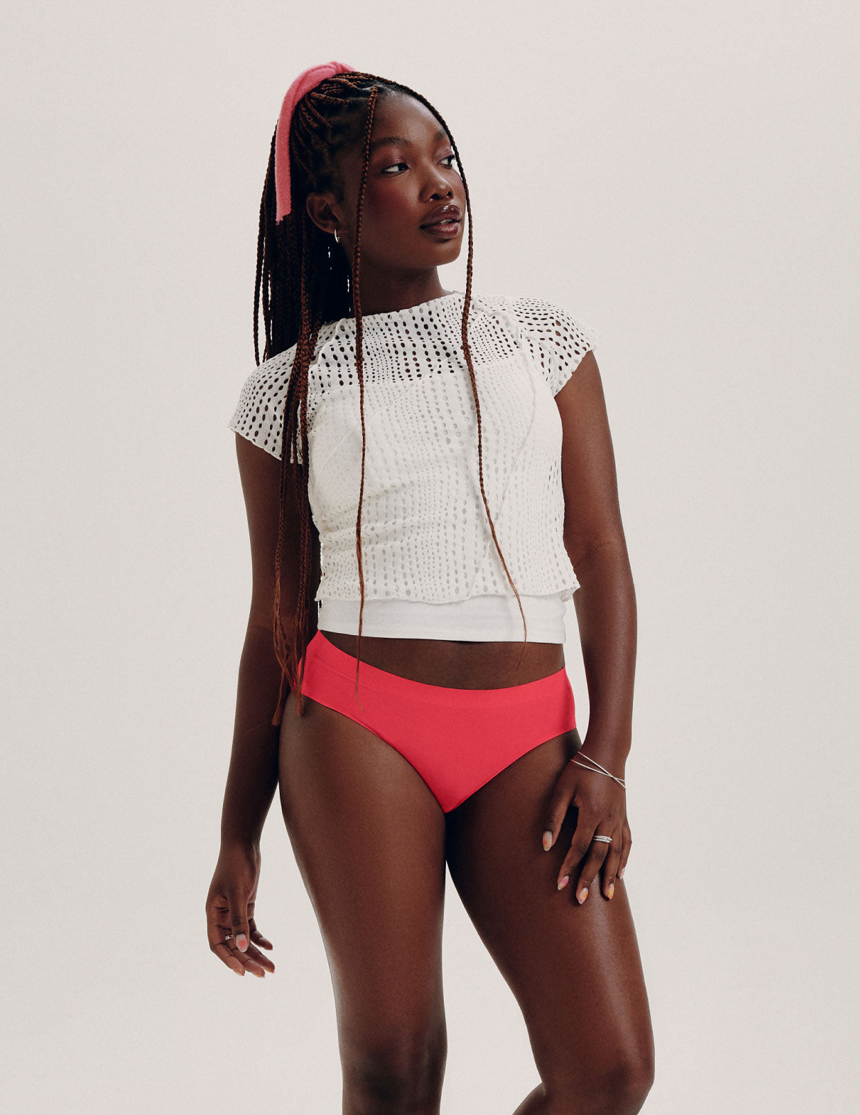 Cotton Modal Super Leakproof Full Gusset Bikini for Teens | Kt by Knix